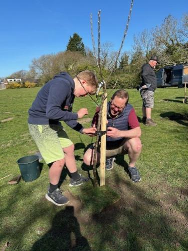 Dob Lane Digs Deep: Community Unites to Plant New Orchard